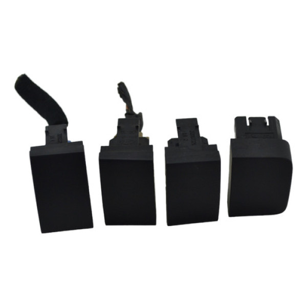 Kit 4 Botão Cego Falso Painel Tucson 2013  Original Preto