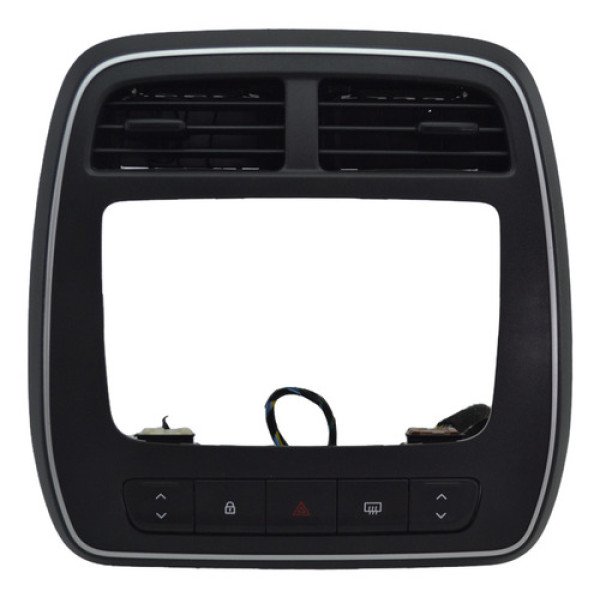 Moldura Central C/difusor Pisca Alerta Kwid 2021 Original