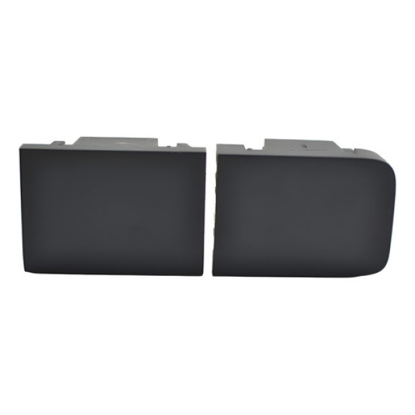 Par Botão Cego Falso Painel Vw Crossfox 2013 Fox Original - Preto