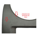 Moldura Central Painel Renault Sandero 2011 Original