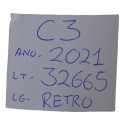Espelho Retrovisor Interno Citroen C3 2021 Original