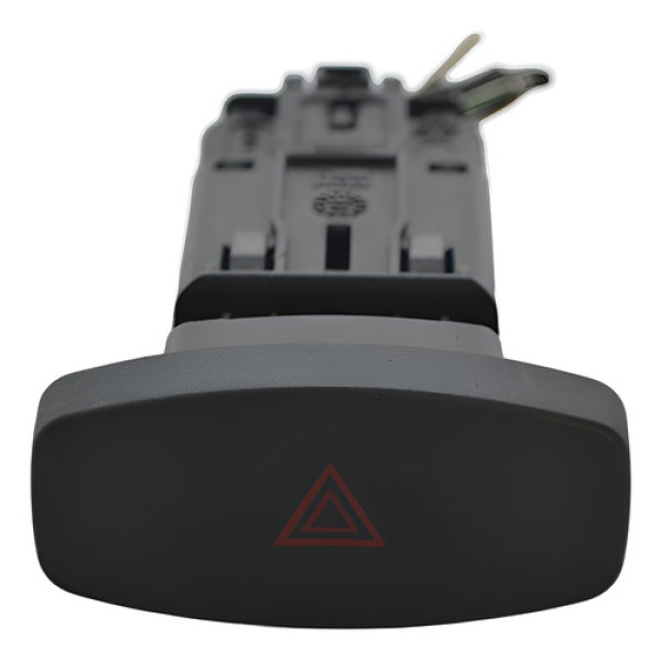 Botão Pisca Alerta Painel Renault Sandero 2011 Original - Preto