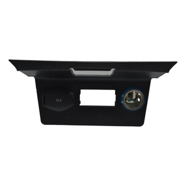 Moldura Tomada 12v Console Cherry Tiggo 5x 2022 Original Preto