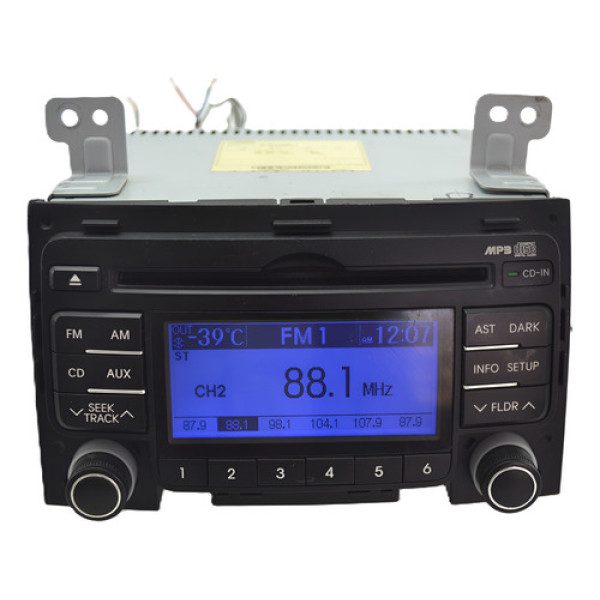 Radio Aparelho Som Original Painel I30 2012 N/pega Cd