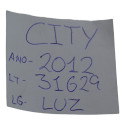 Luz Interna Teto Central Traseira Honda City 2012 Original