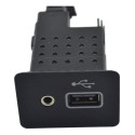 Entrada Conector Usb Auxiliar Console Kwid 2025 Original