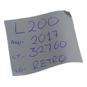 Espelho Retrovisor Interno Mitsubishi L200 2017 Original
