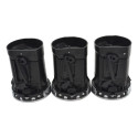 Kit 3 Difusor Ar Central Painel Peugeot 308 2013 Original