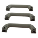 Kit 3 Apoio Puxador Alça Teto Pqp Vw Fox 2014 Original Cinza