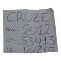 Luz Interna Cortesia Teto Cruze 2012 Original