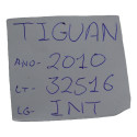 Botão Interruptor Pisca Alerta Vw Tiguan 2010 Original - Vermelho