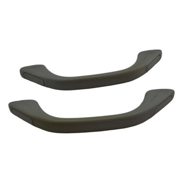 Par Puxador Alça Teto Pqp Honda Fit 2003 A 2008 Original Cinza