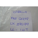 Botão Interruptor Cego Falso Toyota Corolla 2009 Original