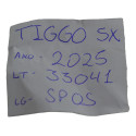 Par Presilha Suporte Quebra Sol Chery Tiggo 5x 2025 Original
