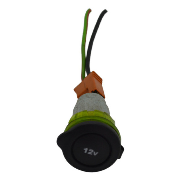 Tomada Energia 12v Console Ka 2011 Original Preto