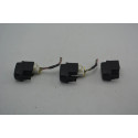 Kit Botões Falsos Painel C/chicote Mitsubishi Asx 2011-2020 Preto