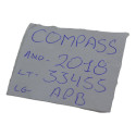 Apoio Encosto Braço Console Compass 2018 Original Preto