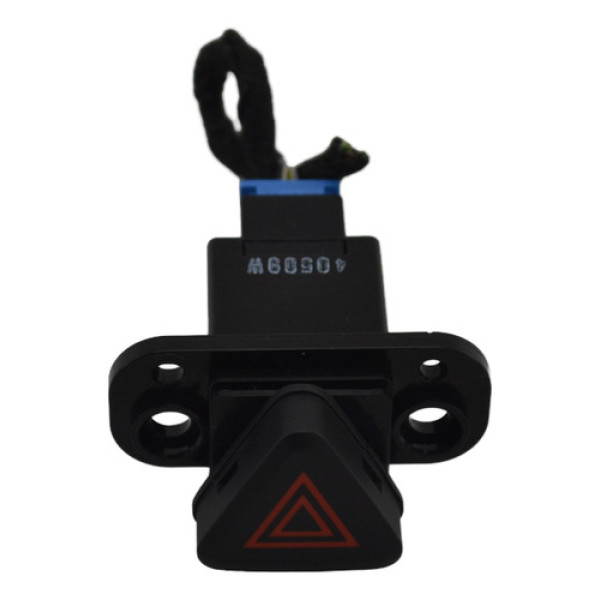 Botão Comando Pisca Alerta Painel Tracker 2015 Spin Original Preto