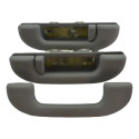 Kit 3 Puxador Alça Teto Pqp C/iluminação Compass 2022 Origin Cinza