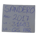 Par Quebra Sol Direito Esquerdo Renault Sandero 2017 Origina