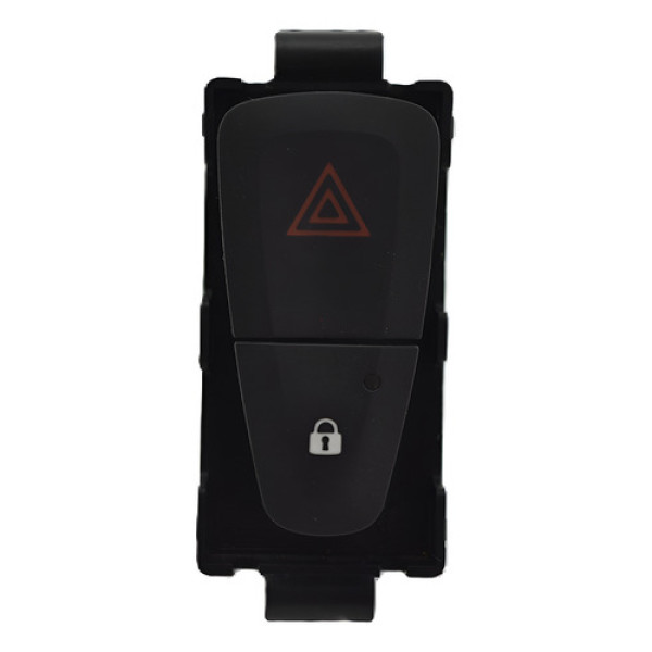 Botão Pisca Alerta Trava Destrava Logan 2014 Sandero Origina - Preto