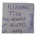 Encosto Apoio Braço Console Tiida 2013 Original Preto
