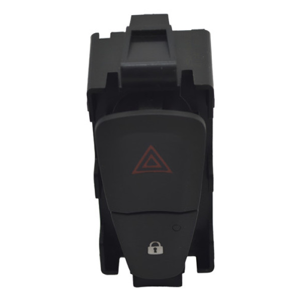 Botão Pisca Alerta Trava Destrava Logan 2019 Sandero Origina - Preto