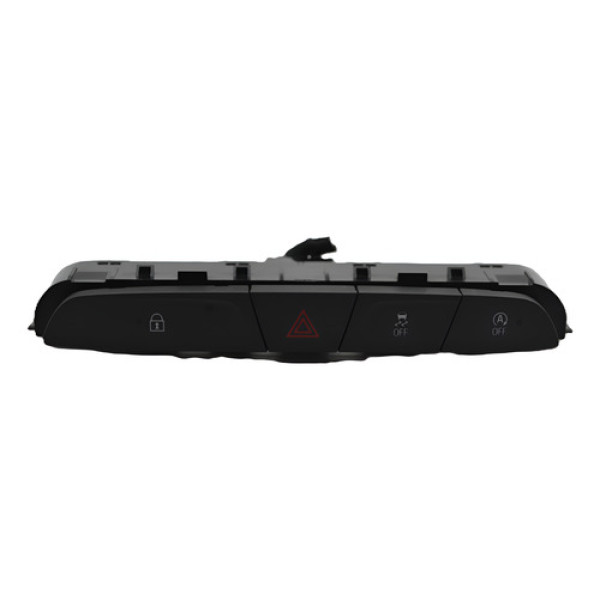 Botão Pisca Alerta Trava Off Gm Tracker 21 A 24 Original Preto