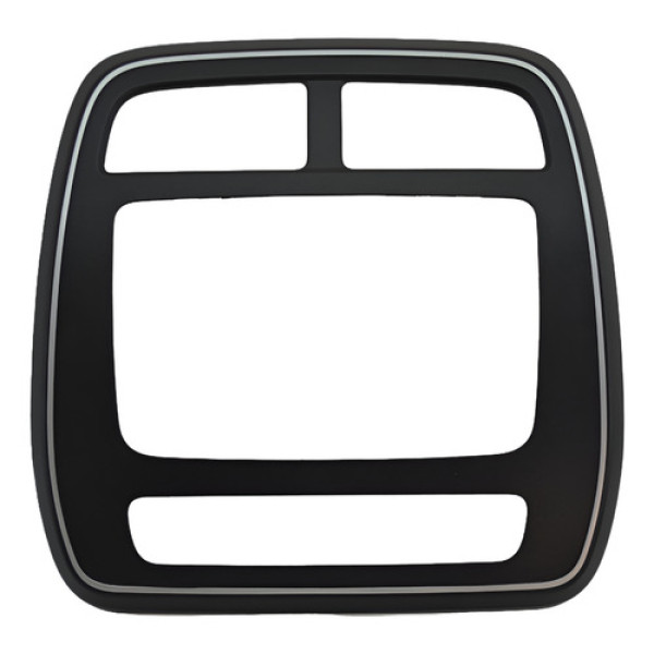 Moldura Central Radio Painel Renault Kwid 2017 A 2022 Origin