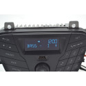 Frente Radio Som C/usb Ford New Fiesta 2014 Original