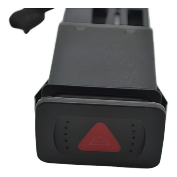Botão Pisca Alerta Painel Vw Bora 2001 Golf Original - Preto