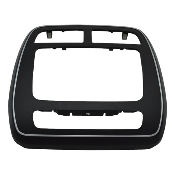 Moldura Radio Painel Central Renault Kwid 2021 Original Preto
