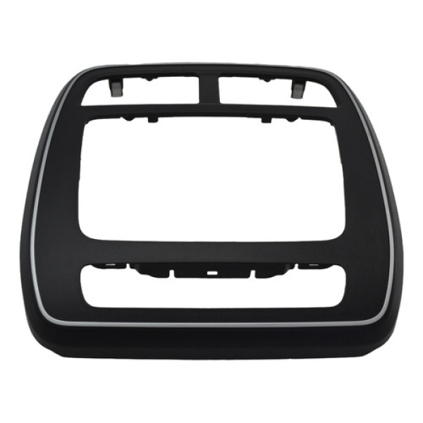 Moldura Radio Painel Central Kwid 2019 Origina Preto