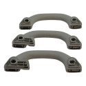 Kit 3 Puxador Alça Teto Pqp Vw Golf 2010 Bora Original