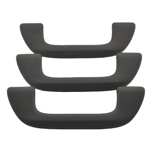 Kit 3 Puxador Alça Teto Pqp Honda Civic 2010 Original - Cinza-escuro