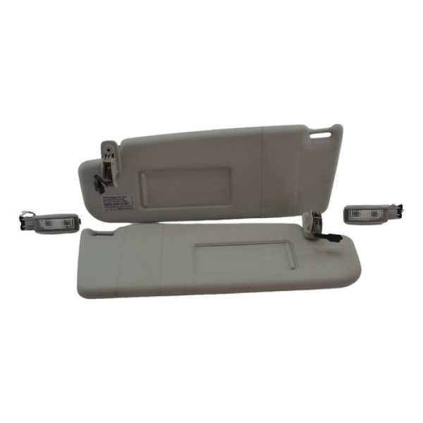 Kit Quebra Sol Direito Esquerdo + Par Luz Polo 2011 Original