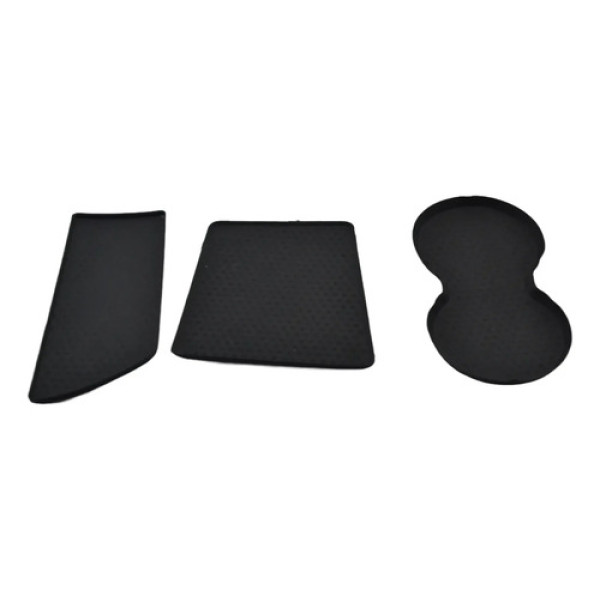 Kit 3 Borrachas Console Central Bravo 2011 A 2016 Original