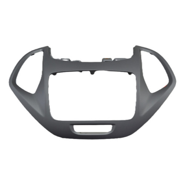 Moldura Central Painel Radio Difusor Ford Ka 2019 Original Prateado