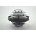 Difusor Saida Ar Painel Cinza Citroen C3 2009 Original
