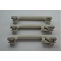 Kit 3 Puxador Alça Teto Pqp Ford Ecosport 2021 Original