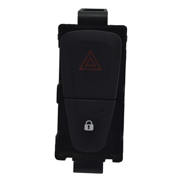 Botão Pisca Alerta Trava Destrava Logan 2018 Sandero Origina - Preto