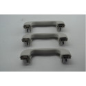 Kit 3 Puxador Alça Teto Pqp Chevrolet Tracker 2022 Original
