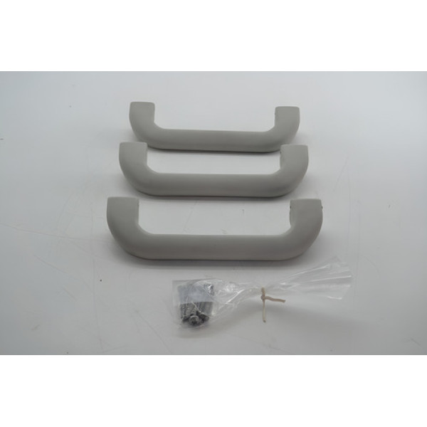 Kit 3 Puxador Alça Teto Pqp C/ Parafuso Vw Crossfox Original