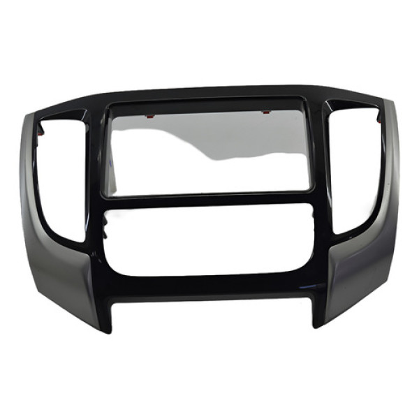 Moldura Central Painel Mitsubishi L200 Triton 2017 Original Cinza