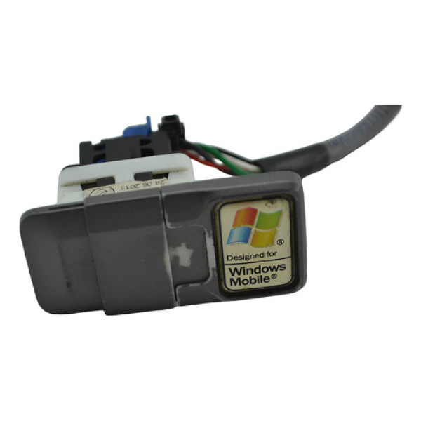 Entrada Conector Usb Console Fiat Bravo 2011 2012 Original Preto