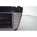 Radio Multimidia Painel Ix35 2012 Original N/pega Cd Cinza/preto