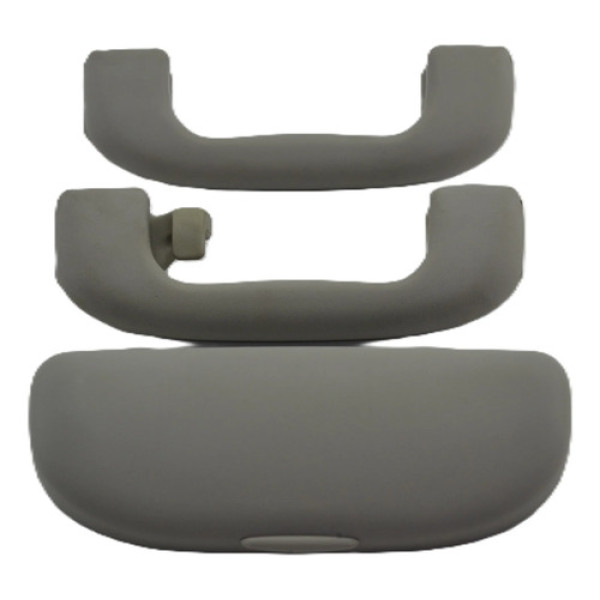 Kit 2 Puxador Alça Teto Pqp C/porta Oculos Sonic 2012 Origin Cinza