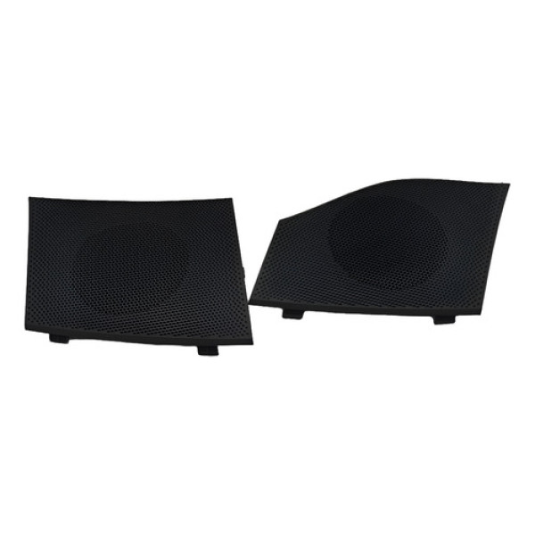 Par Tela Alto Falante Painel Renault Kwid 2020 Original Preto