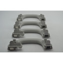 Kit Com 4 Puxador Alça Teto Pqp Vw Tiguan 2012 Original