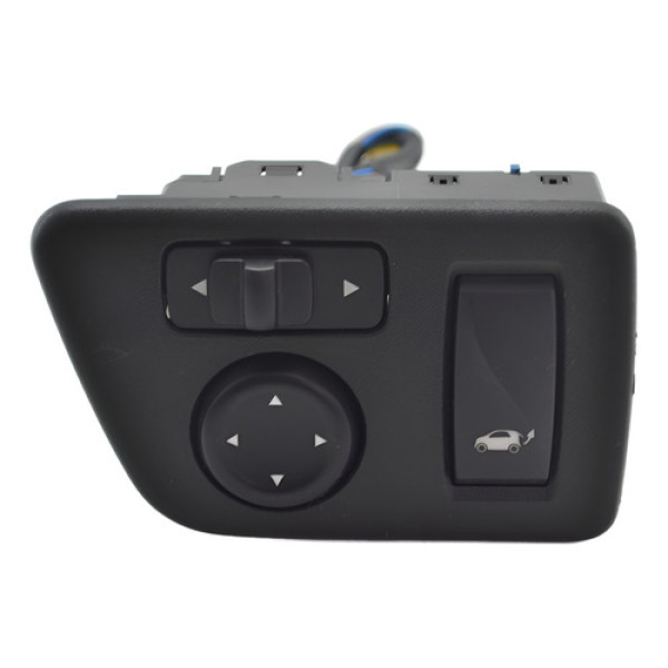 Moldura Botão Porta Mala Regulagem Retrovisor Kwid 2020 Orig